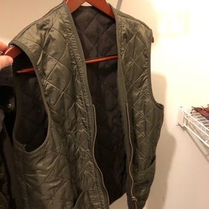 Barbour vest lining
